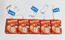 Lot of 5 - Yahtzee Game Christmas Ornament