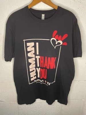 Black Human-i-T T-Shirt Designed by Next Level Apparel