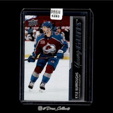 2021-22 Upper Deck #206 Kyle Burroughs Colorado Avalanche Young Guns