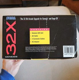 SEGA 32X CONSOLE COMPLETE IN BOX GREAT CONDITION TESTED & WORKS