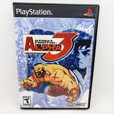 PS1 Street Fighter Alpha 3 Sony PlayStation * Read Description*