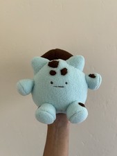 Pokemon Plush Bulbasaur, Handmade, Mint Chocolate Chip Color