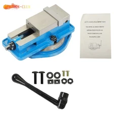 Lockdown Vise Bench Vice W/ 360 Degree Swivel Base CNC Milling Machine Vise 3 In