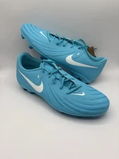 New Nike Phantom GX Club FG MG Soccer Cleats Mens Size 11.5 FJ2557-400 Blue Fury