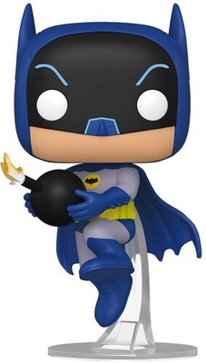 Funko POP! Heroes: Batman 66 - Batman with Bomb (DC) [New Toy] Vinyl Figure, C