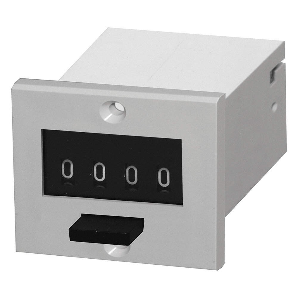 DAYTON 6X594 Counter,4 Digit,Panel Mount,115VAC 6X594