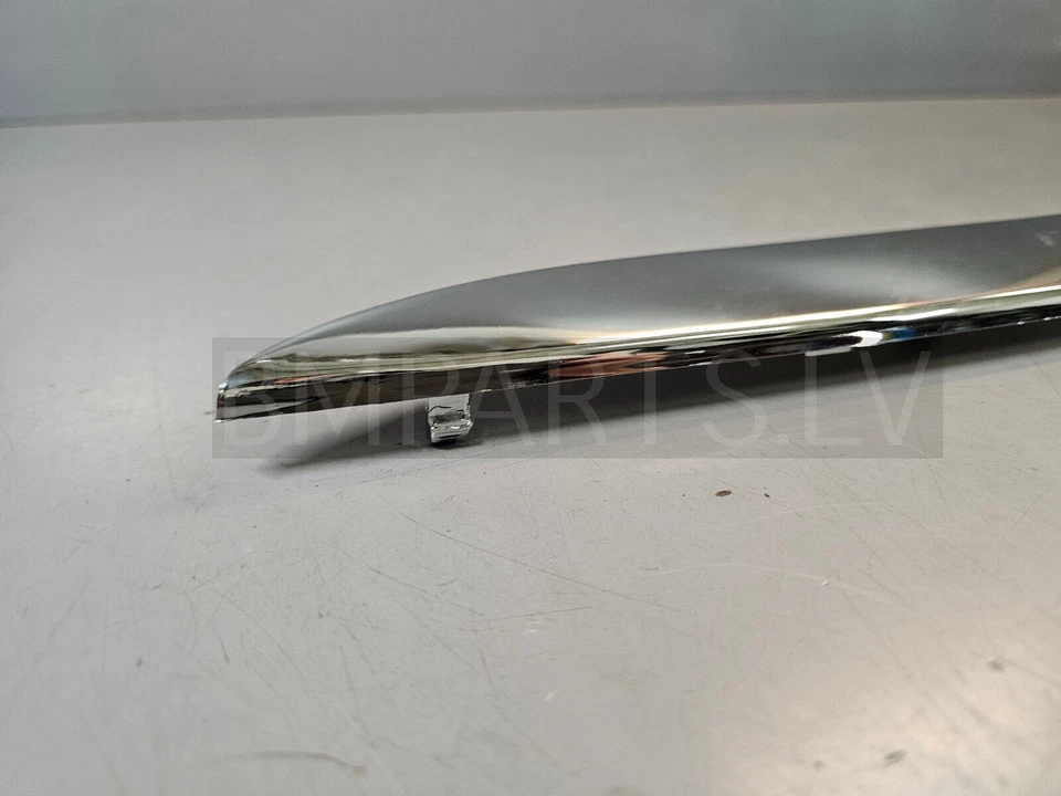 NEU BM BMW 7ER E38 STOßSTANGE ZIERLEISTE ABDECKUNG CHROM VORNE LINKS 8125437 - Bild 3 von 4