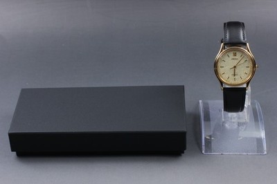 セイコー　スーパー　2000 Vintage 2000 Seiko Dolce 5E31-6070 SGP Gold HAQ Quartz Mens Watch