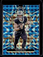2024 Panini Mosaic #158 Taysom Hill Mosaic Reactive Blue