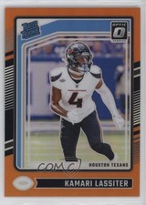 2024 Panini Donruss Optic Rated Rookie Orange Prizm 200/249 Kamari Lassiter 8bx