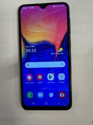Samsung Galaxy A10, 32GB schwarz entsperrt Android Smartphone UK KOSTENLOSER SCHNELLER VERSAND