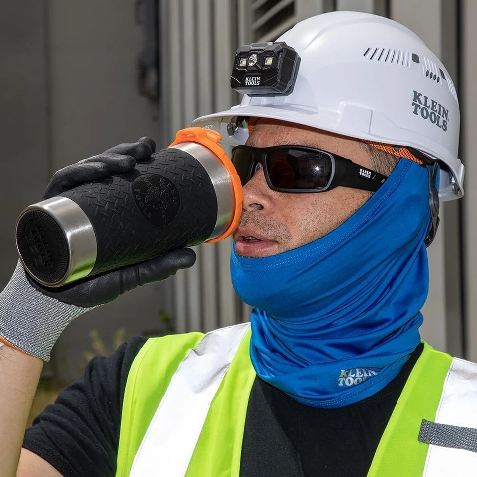 Vaso de acero inoxidable Klein Tools 55580 1 unidad (paquete de 1), negro/naranja Foto 4 de 4