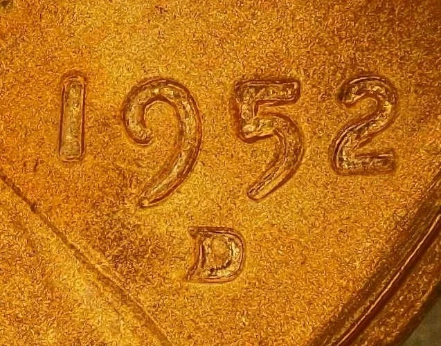 🔥 UNCIRCULATED (RED) 1952-D LINCOLN CENT DDO DDR RPM VARIETY - Image 4 of 4