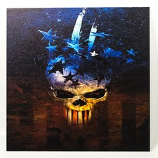 Infused Kydex Skull Flag Print 7.5" X 7.5" Sheet FREE SHIPPING
