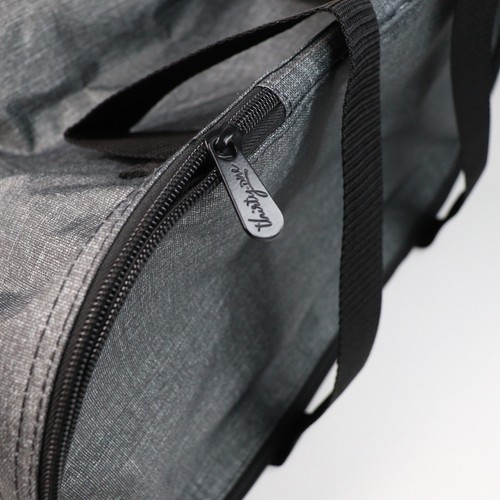 Thirty-One Family Picnic Thermal Tote Crosshatch Charcoal Cross Organizer - Picture 6 of 12