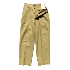 Vintage 40s 50s US Military Pants Field Trousers Uniform Korean War 30 x 32 1/2