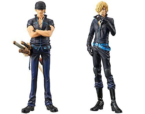 Anime One Piece Film Gold Special DXF Luffy Sanji Roronoa Zoro PVC Action  Figure Toys