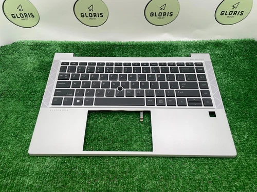 New Genuine HP EliteBook 845 G8 Palmrest US Backlit Keyboard M52490-B31