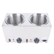 Cheese Dispenser with 2 Pumps 2 x 2L Electric Nacho Cheese Sauce Warmer 30-110℃
