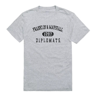 Franklin & Marshall College Diplomats NCAA Distressed Arch College Tee T Shirt