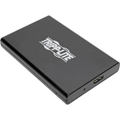 Tripp Lite U357-025-UASP Drive Enclosure - USB 3.0 Host Interface External - Bla