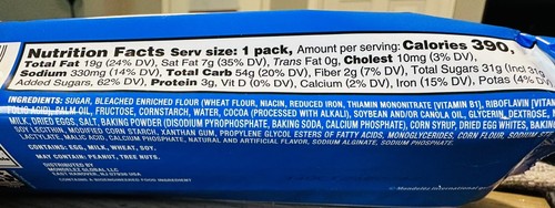 Nabisco Oreo Kuchen - 3 weiche Keks Snack Kuchen pro Packung - Bild 3 von 3