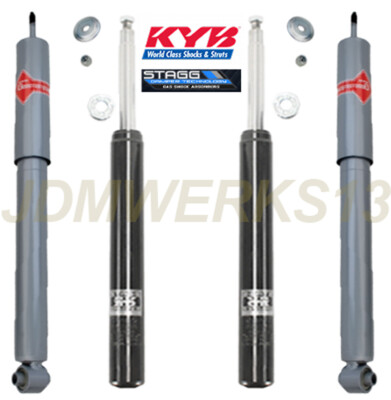 STAGG FRONT & KYB REAR Performance SHOCKS BMW E30 325ix 87 88 89 90 91 SET of 4