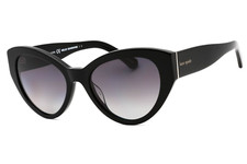 Kate Spade PAISLEIGH/S 0807 Black / Dark Gray Gradient PZ Lens Sunglasses
