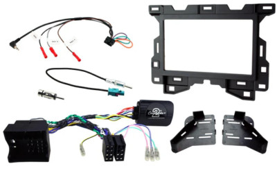 Connects2 CTKMB25 Mercedes Sprinter 2018  Black Double DIN Radio Install Kit