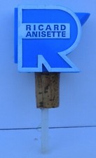 doseur ancien  PISSETTE   RICARD ANISETTE BLEU no pichet carafe tee shirt