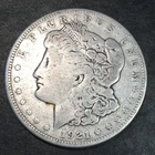 1921-S Morgan Silver Dollar - High Quality Scans #Q441