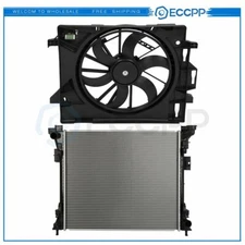 Radiator Cooling Fan Kit For 2008-2019 Dodge Grand Caravan 2012-2015 Ram C/V