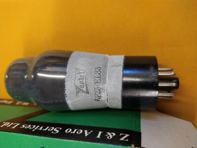 Paire De Tubes électroniques EL33 NOS - Zaerix - 1 Paire Appairée - Neufs Sous Blister