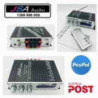 JSA AUDIO 4CH 12V Mini Hi Fi Car Amplifier Motorcycle Boat USB FM SD DVD MP3