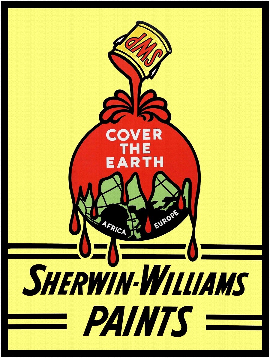 Williams Sherwin 看板 ヴィンテージ 【116㎝】U.S.A Sold Sign