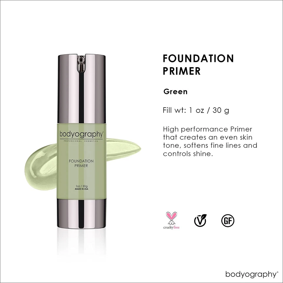 Anti-Aging Green Makeup Primer - Controls Shine & Neutralizes Redness - 1 oz. - Image 4 of 4