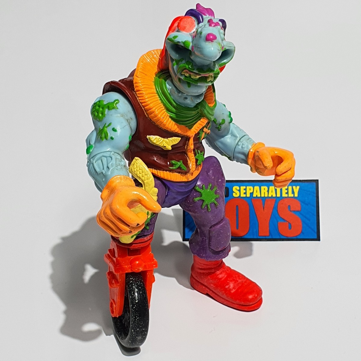 TOXIC CRUSADERS ノーゾーン NOZONE 1991年製 Vtg Toxic Crusaders NOZONE original 1991 blue weapon accessory