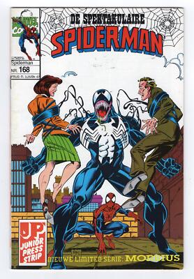1993 MARVEL AMAZING SPIDER-MAN #374 MARK BAGLEY VENOM COVER & APP KEY RARE DUTCH