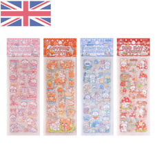 6 Sheets Cute Animals Kawaii Scrapbooking Stickers Bullet Journal Planning