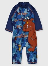 BNWT Baby Boys GRUFFALO UPF40+ UV Sunsuit Sunsafe Sun Protective Swimsuit 12-18m