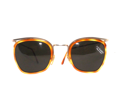 Lunettes de Soleil Homme Vintage Âge 90 Femme Made IN Italy Brun Neuf Macgregor - Photo 1 sur 5