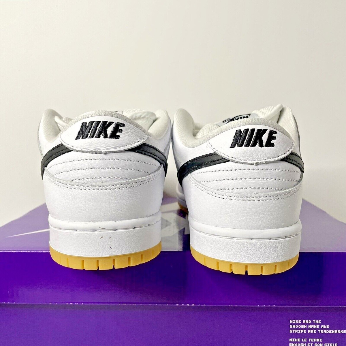 Size 9 - Nike SB Dunk Low White Gum for sale online | eBay