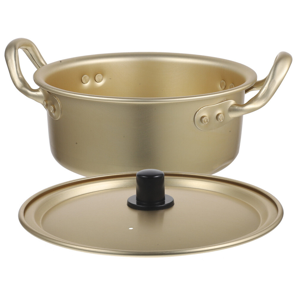 Koreanischer Ramen Topf 16cm - Traditioneller Alu-Topf Für Ramyun & Suppen