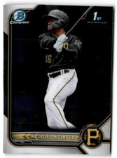 2022 Bowman Chrome Prospects #BCP-69 Rodolfo Nolasco NM-MT Pirates 1st  ID:42859
