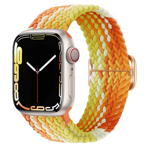 Braided Nylon Sport Band for Apple Watch 11 10 9 8 7 6 5 SE 40/44/41/45/42/46mm - Picture 14 of 68
