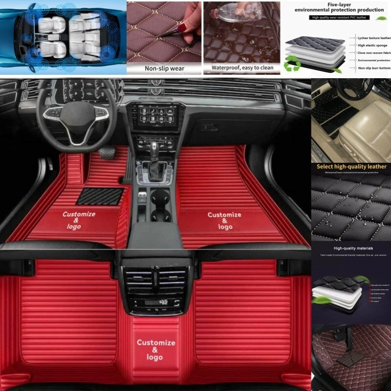 Custom Car Mats For Toyota Tacoma Pickup Trucks Auto Carpets All Weather Liners - Изображение 2 из 4