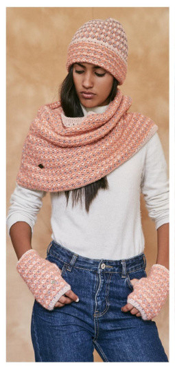 EMILIME Suri ALPACA Merino WOOL Knit ROLL UP Womens BEANIE  display picture 2