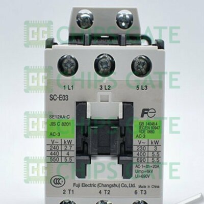 1PCS New FUJI SC-E03 220VAC Contactor Fast Ship *