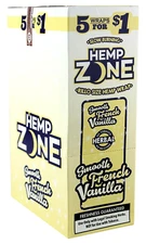 Hemp Zone Rolling Papers (Smooth French Vanilla) 75 Count