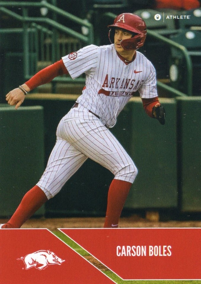 ONIT Athlete 2025 Arkansas Razorbacks Baseball Team Trading Cards - You ...